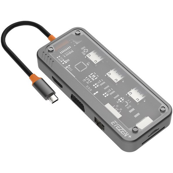 هاب 10 پورت USB-C آیزن مدل 10in1 EUH-01