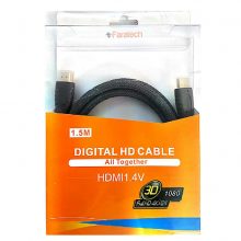 کابل HDMI فراتک 1.5 متری ورژن 1.4 -faratech HDMI cable  v 1.4 -1.5 M