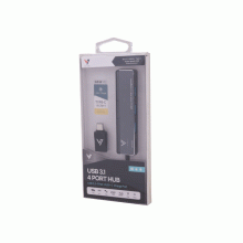 هاب USB3.1 چهار پورت واصل VASEL مدل VSL-HC420