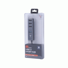 هاب USB3.1 چهار پورت واصل VASEL مدل VSL-HU380