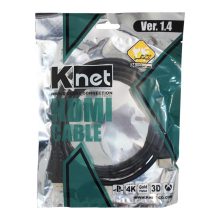 کابل HDMI 1.4 کی نت 3 متری (K-NET)