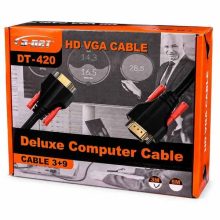 کابل VGA دی-نت مدل D-NET DT-420 به طول ۳ متر