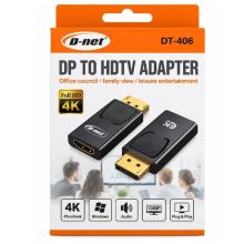 تبدیل دیسپلی پورت به HDMI 4K دی نت D-NET