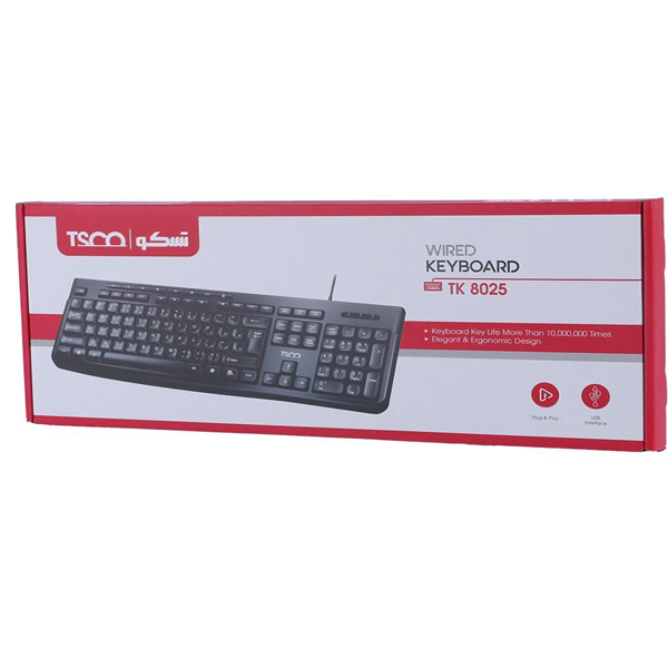کیبورد تسکو مدل TK8025
