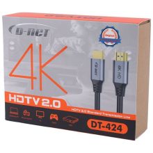 کابل HDMI 4K 30M مدل DT-424 دی نت(D-net)