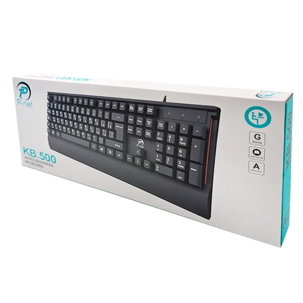 کیبورد باسیم پی‌نت مدل KB-500