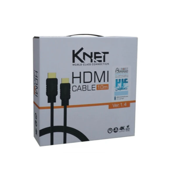 کابل HDMI 1.4 کی‌نت 10 متری (K-net)