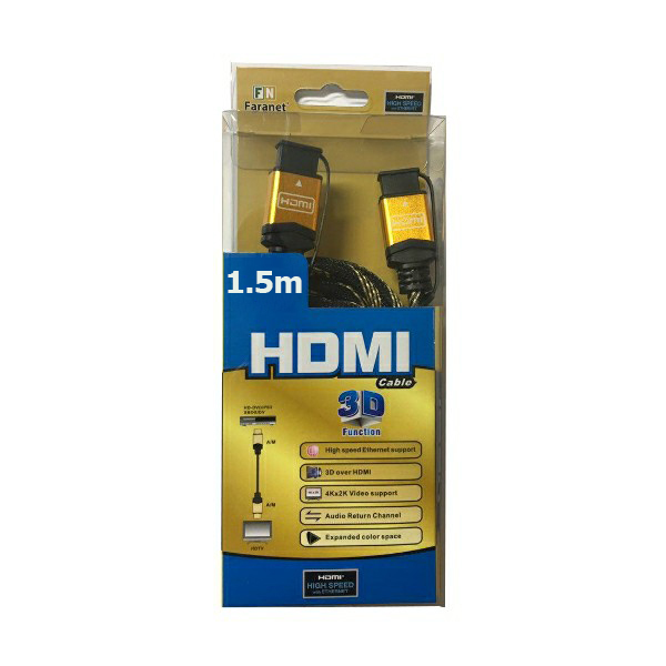 کابل-HDMI-سوکت-طلایی-فرانت