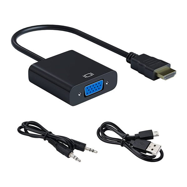 تبدیل HDMI به VGA پاوردار