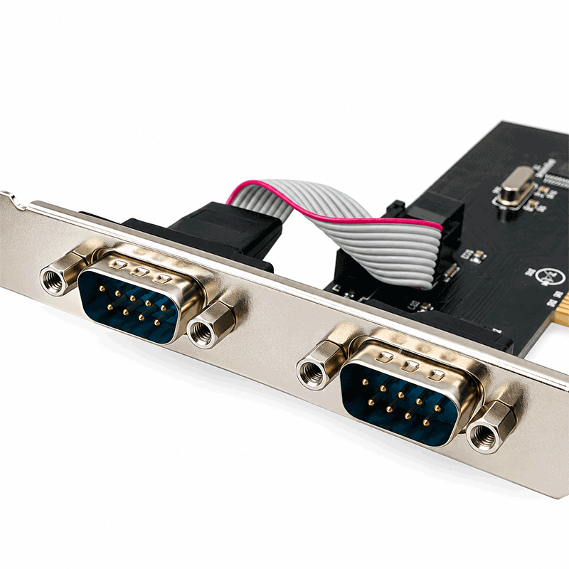 نمای دو پورت سریال RS232 کارت PCI