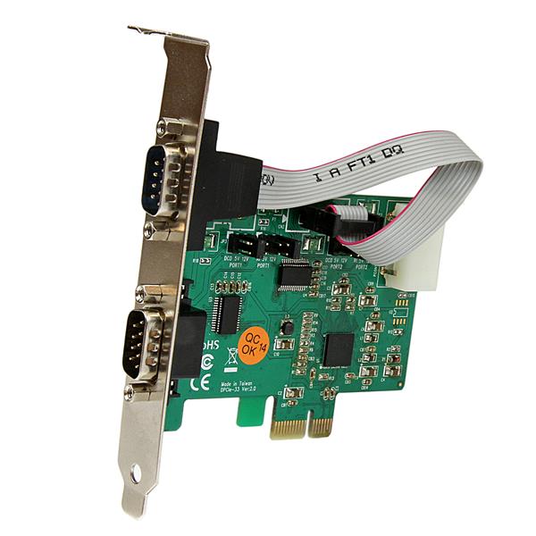 کارت PCI-Express to COM اقتصادی ۲ پورت