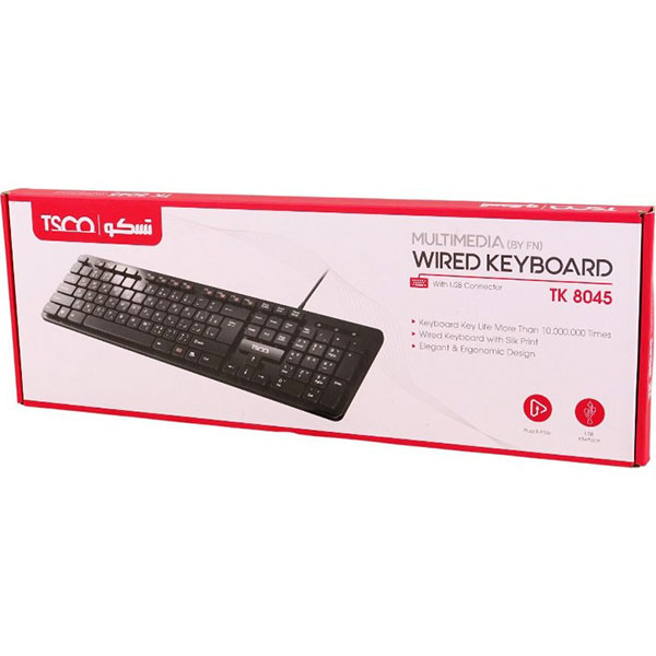 کیبورد باسیم تسکو مدل TK8045
