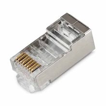 سوکت شبکه CAT6 میان‌گذر فلزی RJ45