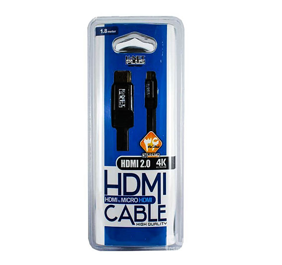 کابل HDMI به MICRO HDMI  کی نت پلاس  (KNETPLUS)