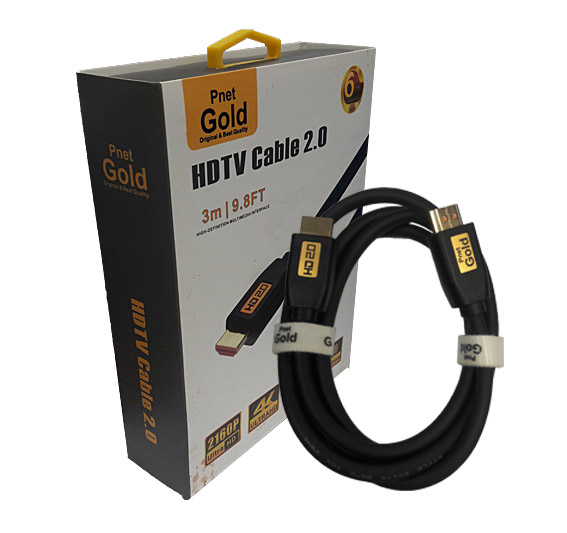 کابل HDMI ورژن 2.0 پی نت گلد 5 متری (PNET GOLD)